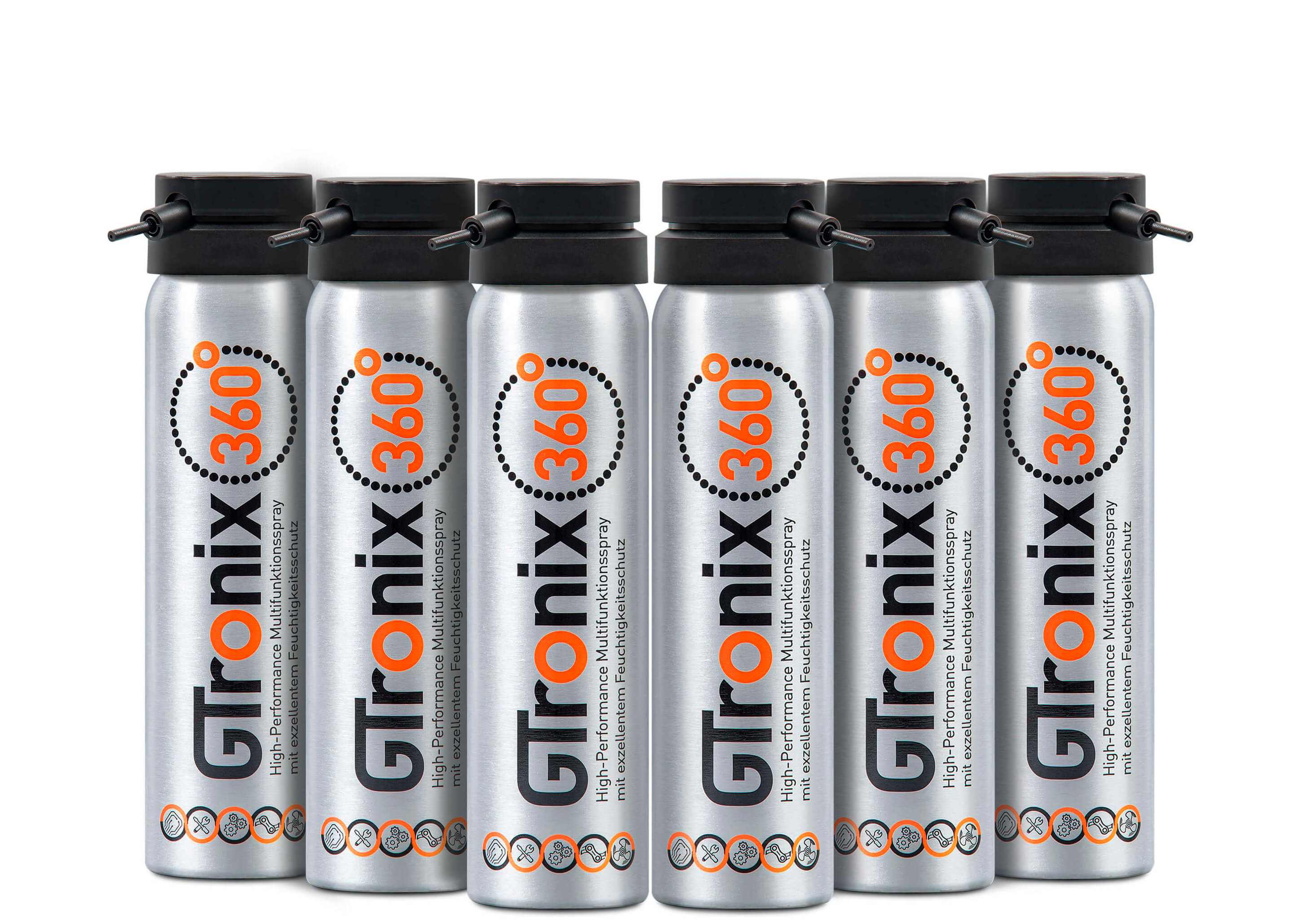 GTronix 360° Multifunktionsspray 75ml - 6er Pack